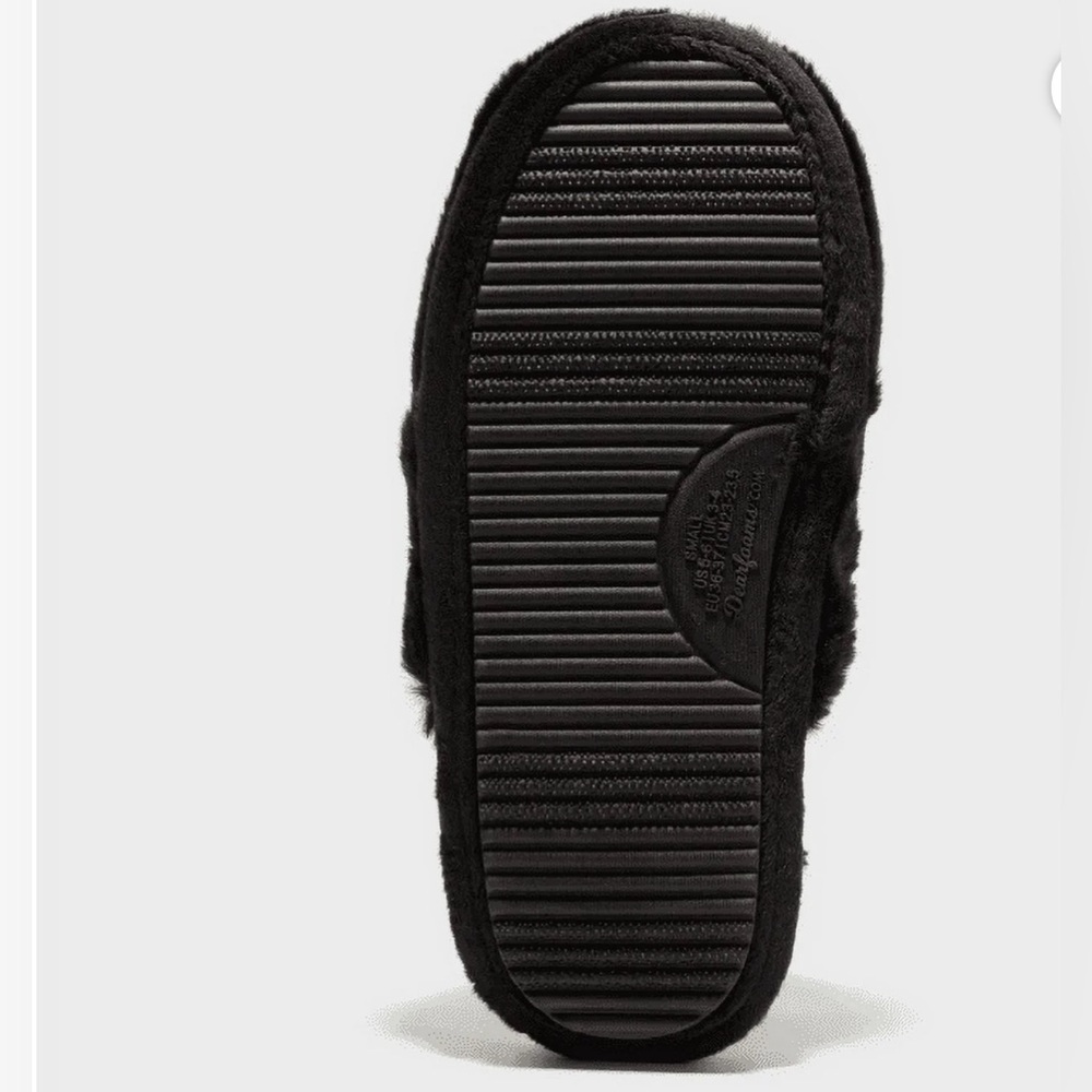 Dluxe by Dearfoams scuff slippers size 9/10 - Picture 4 of 5